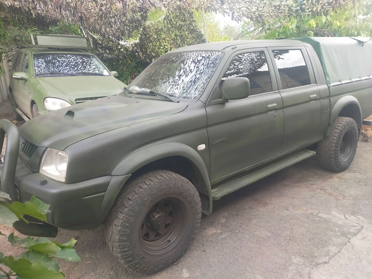 Автомобіль, що був переданий 79 ОДШБр (взвод ЗРК)