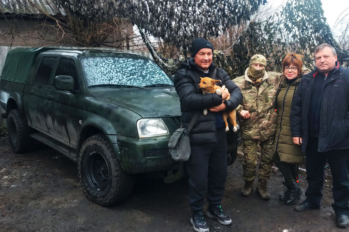 Допомога прибула на фронт